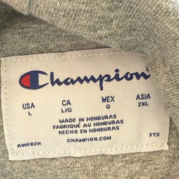 Champion Men's Rust Orange Hoodie - Picture 4 of 4